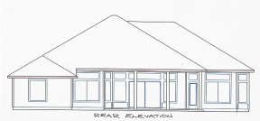 Florida House Plan #4766-00145 Elevation Photo