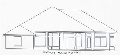 Florida House Plan #4766-00145 Elevation Photo