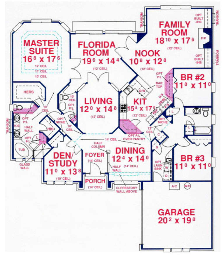 House Plan House Plan #14123 Drawing 1