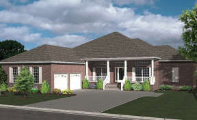 French Country House Plan #4766-00148 Elevation Photo