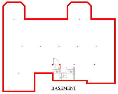 Basement for House Plan #4766-00149