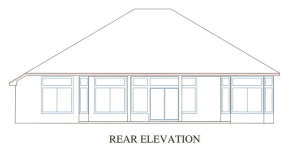 Florida House Plan #4766-00150 Elevation Photo