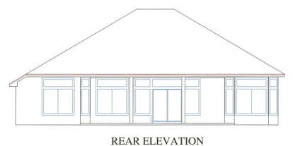 Florida House Plan #4766-00150 Elevation Photo