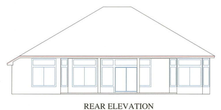 Florida House Plan #4766-00150 Elevation Photo