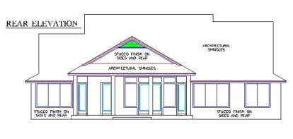 Southern House Plan #4766-00168 Elevation Photo