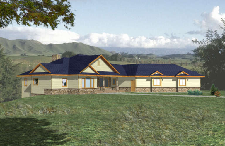 House Plan House Plan #1418 Front Elevation