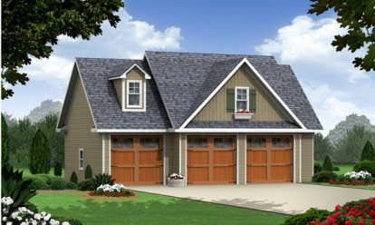 House Plan House Plan #14200 Front Elevation