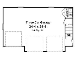 Floorplan 1 for House Plan #348-00209