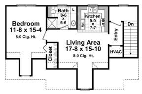 Floorplan 2 for House Plan #348-00209