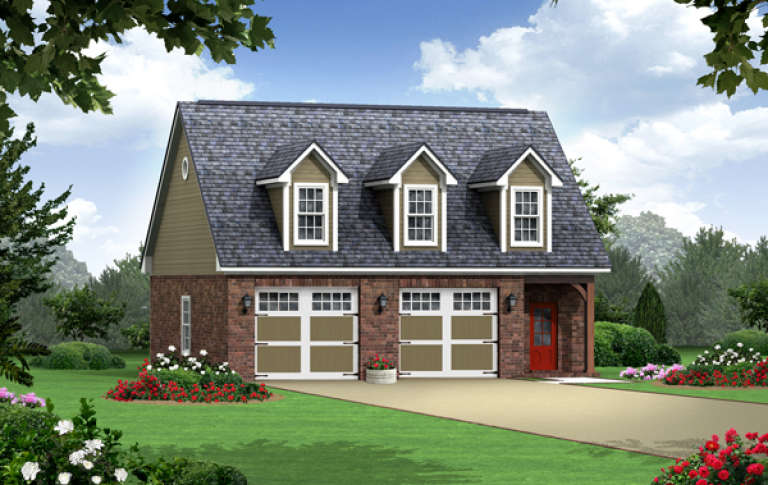 House Plan House Plan #14201 Front Elevation