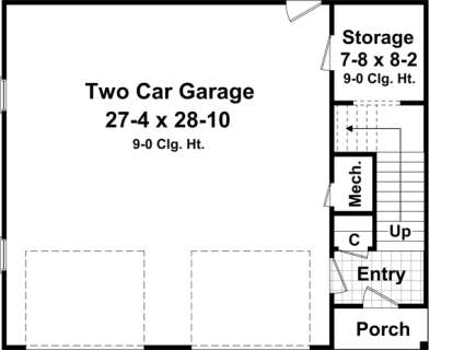 Floorplan 1 for House Plan #348-00210