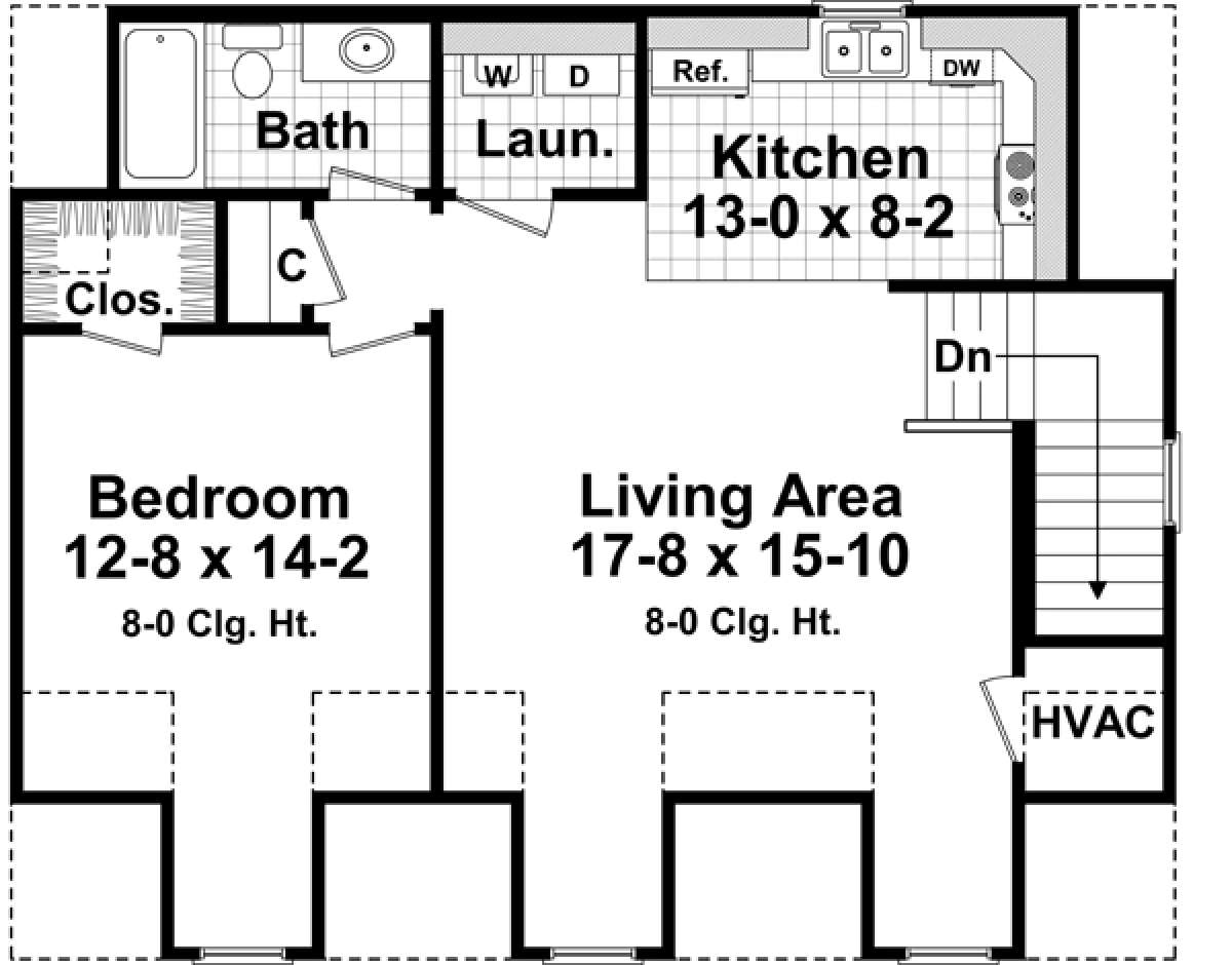 Floorplan 2 for House Plan #348-00210
