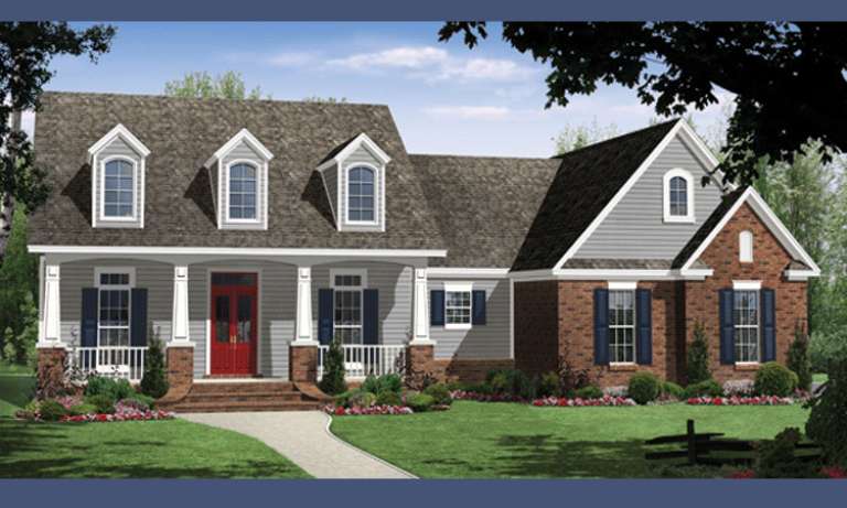 House Plan House Plan #14203 Front Elevation
