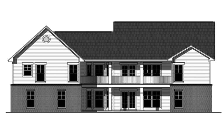 Ranch House Plan #348-00212 Elevation Photo