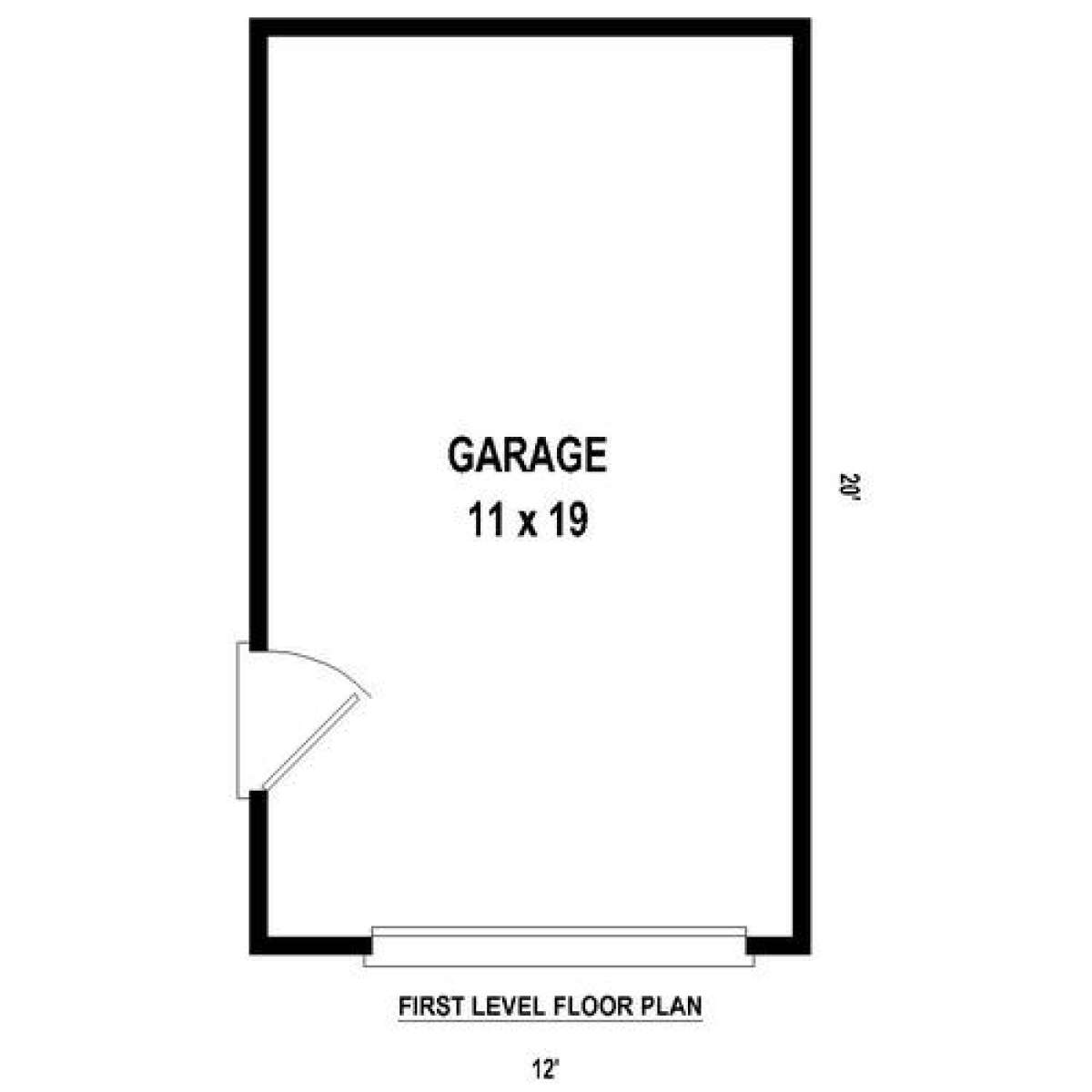 Floorplan 1 for House Plan #053-02876