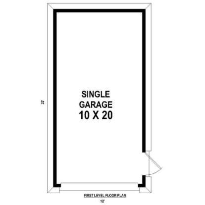 Floorplan 1 for House Plan #053-02877