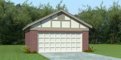 Traditional House Plan #053-02885 Elevation Photo