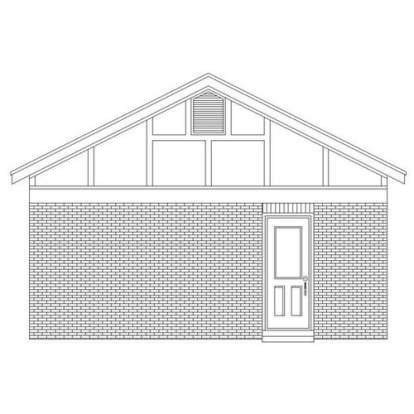 Traditional House Plan #053-02885 Elevation Photo