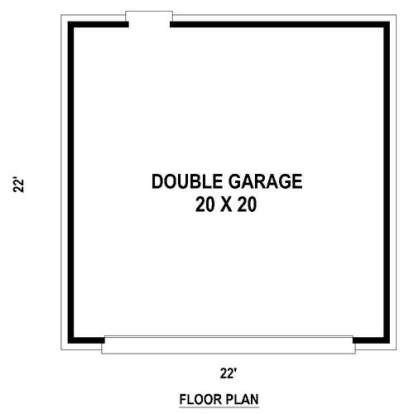 Floorplan 1 for House Plan #053-02885