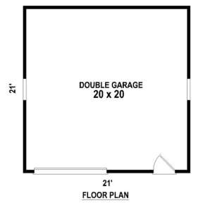 Floorplan 1 for House Plan #053-02888