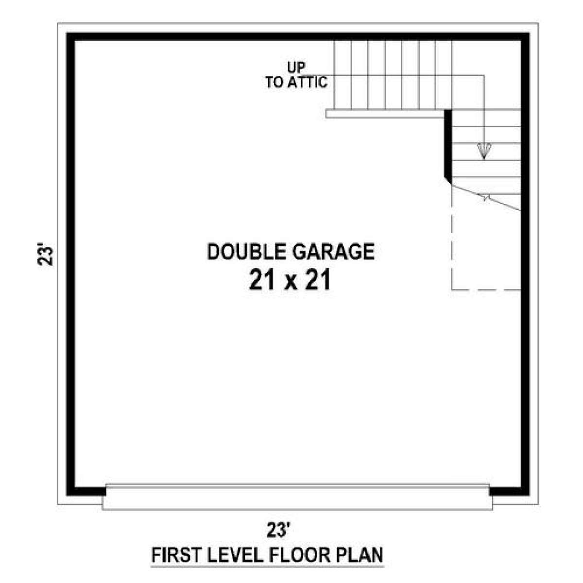 Floorplan 1 for House Plan #053-02891