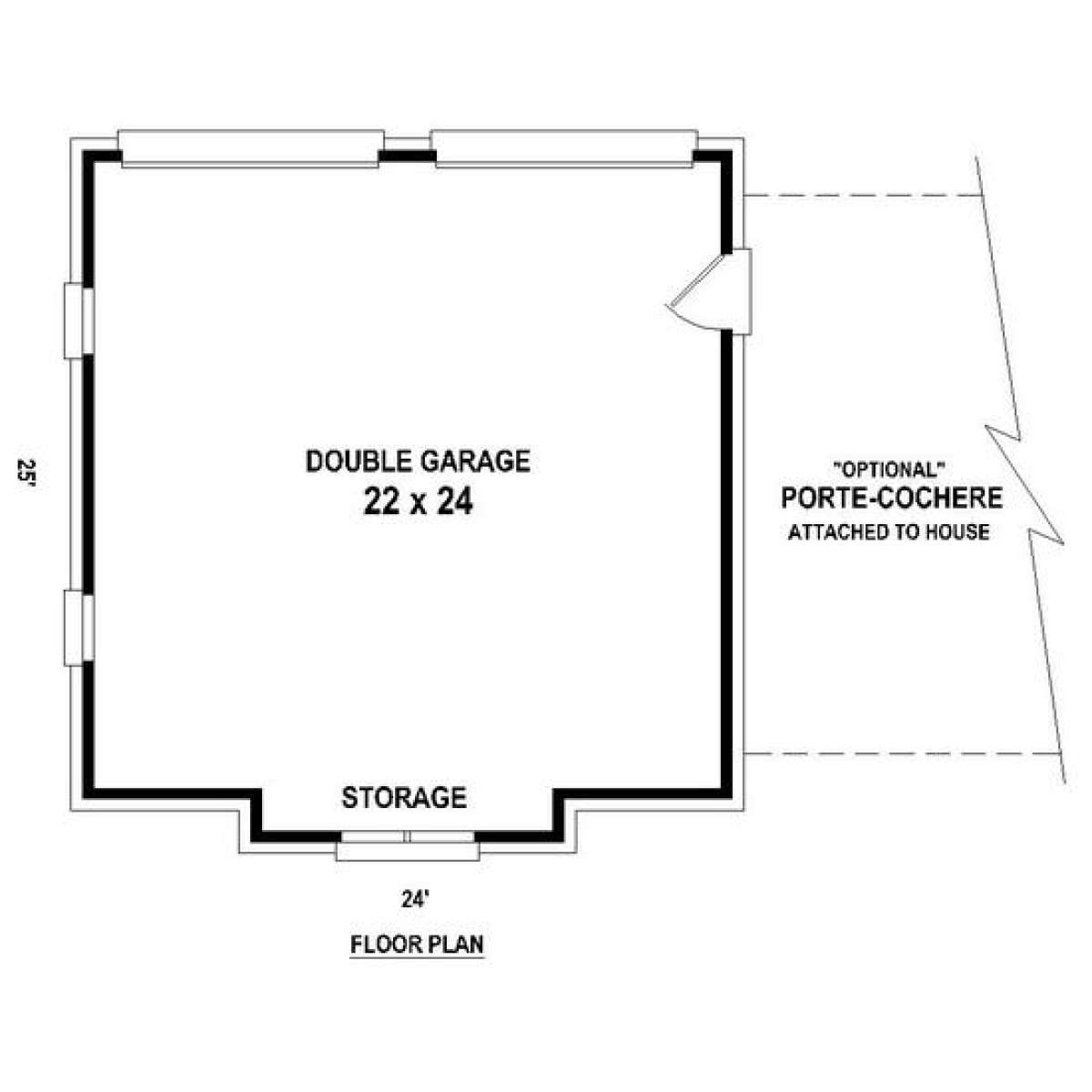 Floorplan 1 for House Plan #053-02894