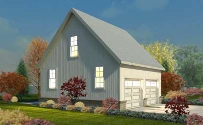 Modern Farmhouse House Plan #053-02897 Elevation Photo