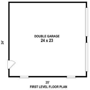 Floorplan 1 for House Plan #053-02897