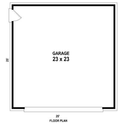 Floorplan 1 for House Plan #053-02901