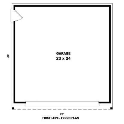 Floorplan 1 for House Plan #053-02903