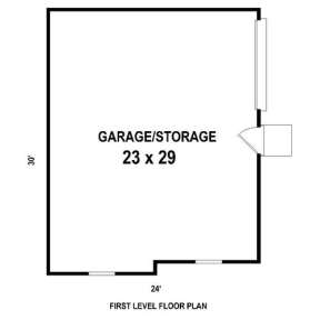Floorplan 1 for House Plan #053-02905