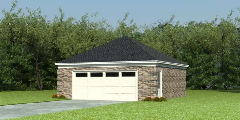 House Plan House Plan #14236 Front Elevation