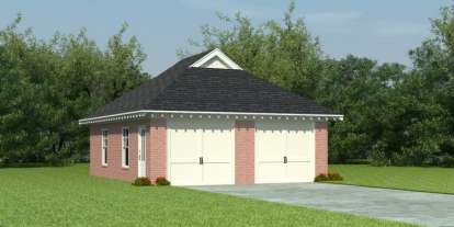 Traditional House Plan #053-02908 Elevation Photo