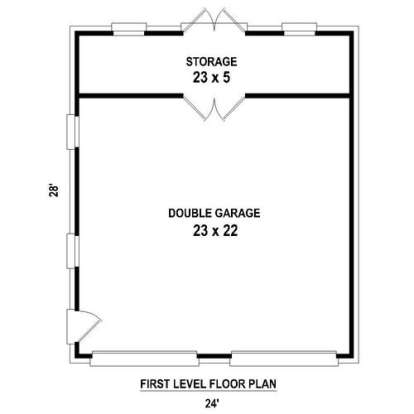 Floorplan 1 for House Plan #053-02908