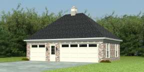 Traditional House Plan #053-02909 Elevation Photo