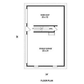 Floorplan 1 for House Plan #053-02909