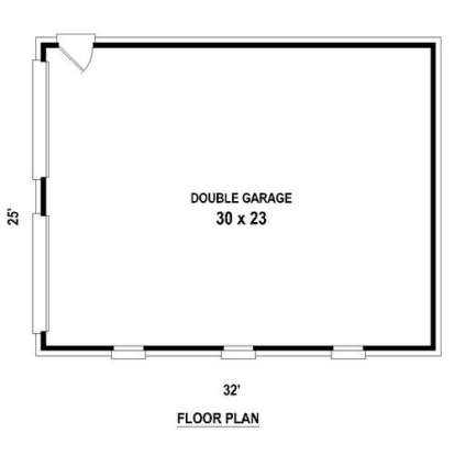 Floorplan 1 for House Plan #053-02911