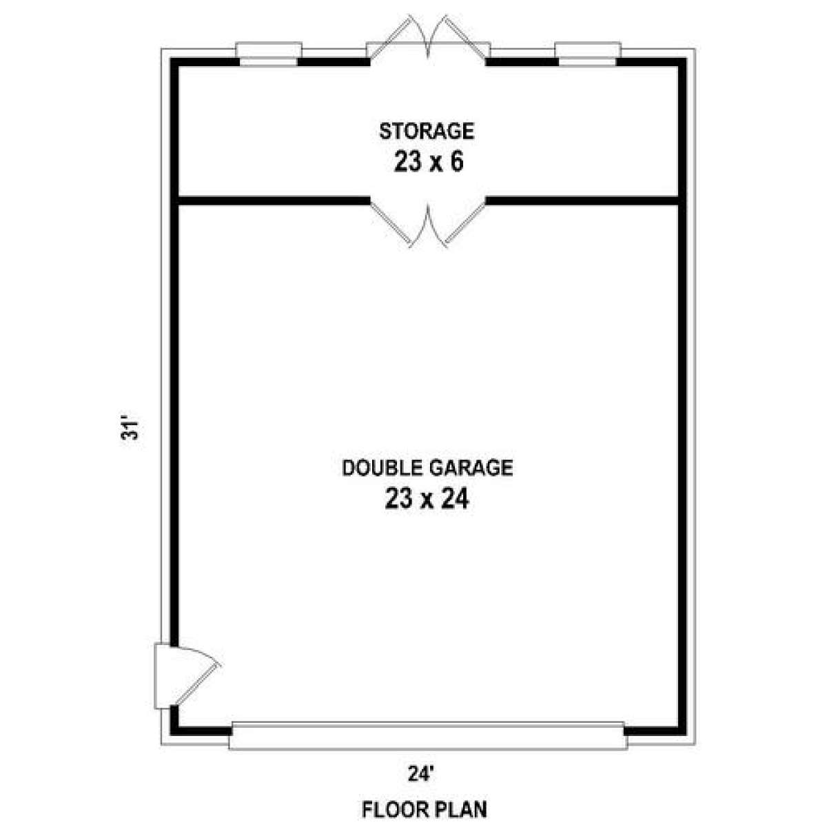 Floorplan 1 for House Plan #053-02912