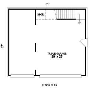 Floorplan 1 for House Plan #053-02917