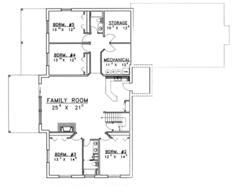 House Plan House Plan #1425 Drawing 1