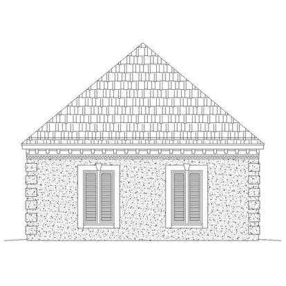 European House Plan #053-02920 Elevation Photo