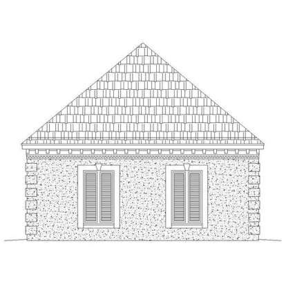 European House Plan #053-02920 Elevation Photo