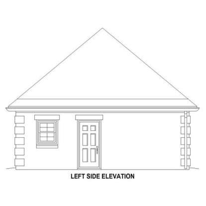 European House Plan #053-02921 Elevation Photo