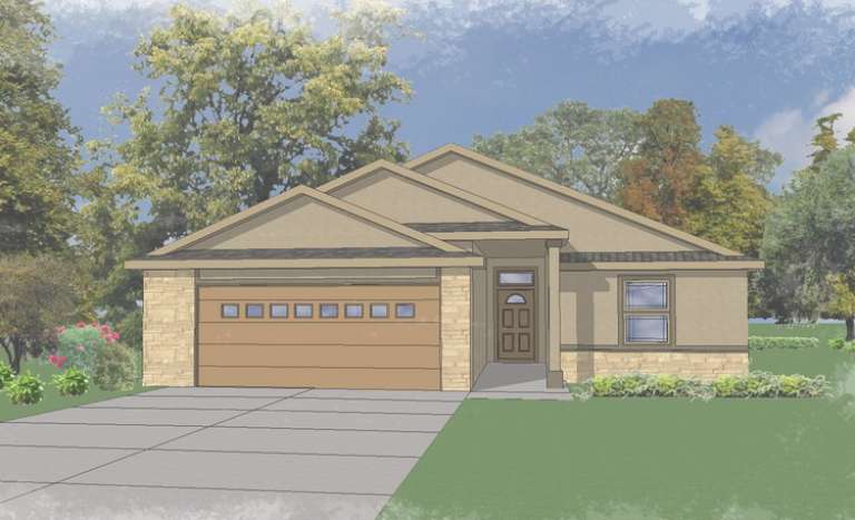 House Plan House Plan #14256 Front Elevation