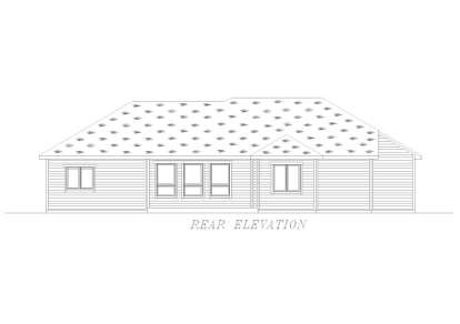 Ranch House Plan #5244-00006 Elevation Photo