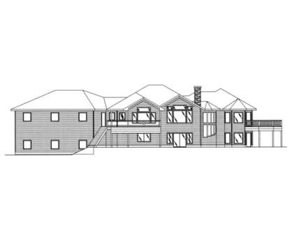 Craftsman House Plan #039-00163 Elevation Photo