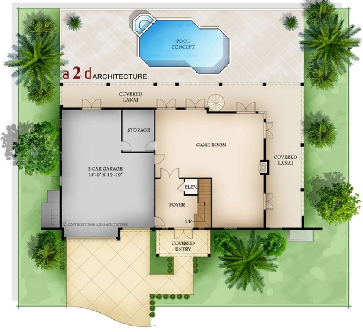 Floorplan 1 for House Plan #5565-00002