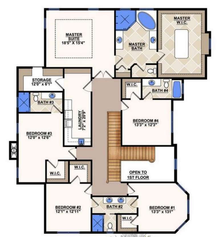 House Plan House Plan #14262 Drawing 2