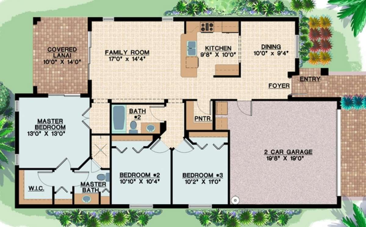 Main Floor for House Plan #5565-00005