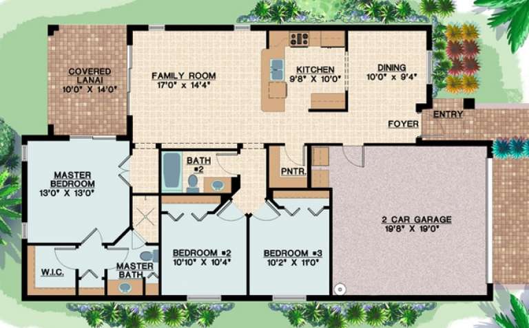 House Plan House Plan #14264 Drawing 1